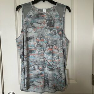 Lululemon Sculpt Tank Size 14 Gray Multi Color NWT